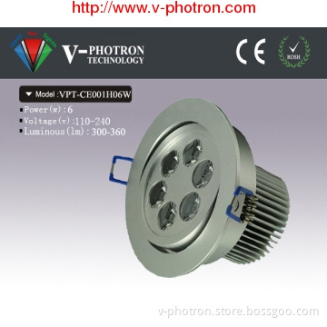 6W High Power Ceiling Lamp